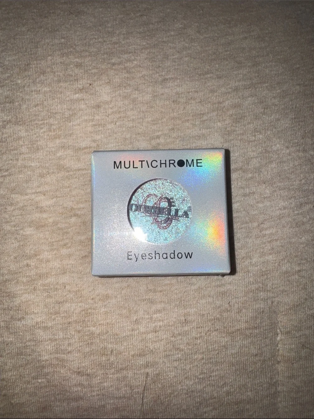 Multichrome Eyeshadow Wall Art - Iridescent Silver Accent NIB